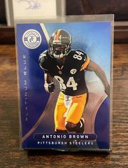 Antonio Brown [Platinum Blue] #11 Football Cards 2012 Panini Totally Certified Prices