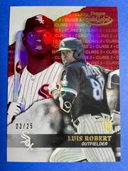 Luis Robert [Class 3 Red] #79 Baseball Cards 2020 Topps Gold Label Prices