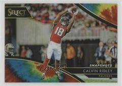 Calvin Ridley [Tie-Dye Prizm] Football Cards 2018 Panini Select Snapshots Prices