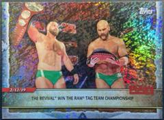 The Revival Win the Raw Tag Team Championship Wrestling Cards 2020 Topps WWE Road to WrestleMania Prices
