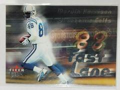 Marvin Harrison Football Cards 2000 Ultra Fast Lane Prices