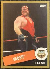 Vader [Gold] Wrestling Cards 2015 Topps Heritage WWE Prices