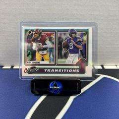 Kirk Cousins [Purple] Football Cards 2022 Panini Classics Transitions Prices