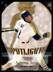 Sammy Sosa #157 Baseball Cards 2000 Topps Stars Prices