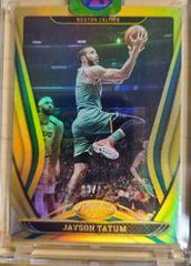 Jayson Tatum [Mirror Gold] #105 Basketball Cards 2020 Panini Certified Prices