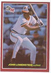 John Lowenstein Baseball Cards 1984 Donruss Action All Stars Prices
