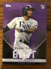 Wander Franco [Purple] #30 Baseball Cards 2022 Topps X Wander Franco Prices