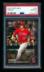 Angels Baseball Cards 2016 Topps Now Prices