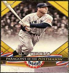 Lou Gehrig [Gold] #PP-8 Baseball Cards 2022 Topps Update Paragons of the Postseason Prices