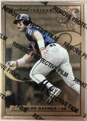 Carlos Baerga #24 Baseball Cards 1996 Leaf Steel Prices