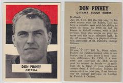 Don Pinhey Football Cards 1959 Wheaties CFL Prices