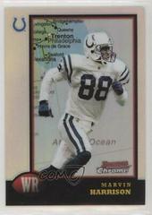 Marvin Harrison [Interstate Refractors] #87 Football Cards 1998 Bowman Chrome Prices
