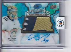 Spencer Knight [Autograph Patch] #IP-SK Hockey Cards 2021 Upper Deck Ice Premieres Prices