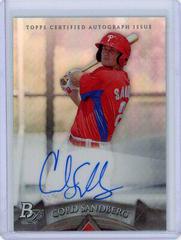 Cord Sandberg Baseball Cards 2014 Bowman Platinum Autograph Prospects Prices
