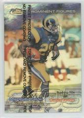 Marshall Faulk #PF38 Football Cards 1999 Topps Finest Prominent Figures Prices