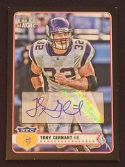 Toby Gerhart [Autograph Black Border] #267 Football Cards 2012 Topps Magic Prices