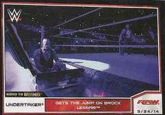The Undertaker Wrestling Cards 2014 Topps WWE Road to Wrestlemania Prices