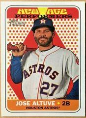 Jose Altuve Baseball Cards 2018 Topps Heritage New Age Performers Prices