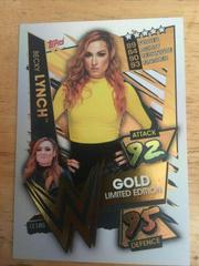 Becky Lynch Wrestling Cards 2021 Topps Slam Attax WWE Limited Edition Gold Prices