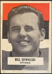 Bill Sowalski Football Cards 1959 Wheaties CFL Prices