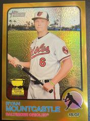 Ryan Mountcastle [Chrome Gold Border] Baseball Cards 2022 Topps Heritage Prices