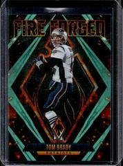 Tom Brady [Teal] Football Cards 2022 Panini Phoenix Fire Forged Prices