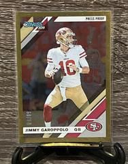 Jimmy Garoppolo [Gold Press Proof] #219 Football Cards 2019 Donruss Prices