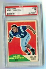 Alan Goldstein #108 Football Cards 1960 Fleer Prices