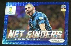 Karim Benzema [Blue Prizm] Soccer Cards 2014 Panini Prizm World Cup Net Finders Prices
