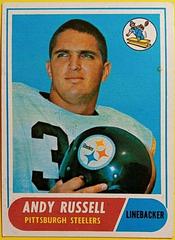 Andy Russell #163 Football Cards 1968 Topps Prices