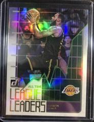 LeBron James [Green Flood] #2 Basketball Cards 2020 Donruss All Time League Leaders Prices