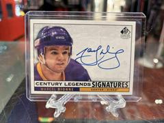 Marcel Dionne Hockey Cards 2020 SP Signature Edition Legends Century Prices