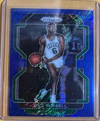 Bill Russell [Blue Shimmer] Basketball Cards 2021 Panini Prizm Prices