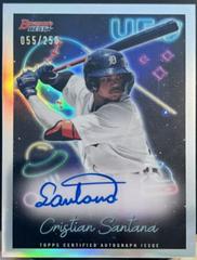 Cristian Santana Baseball Cards 2022 Bowman's Best UFO Autographs Prices