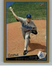 Greg Maddux [Gold] Baseball Cards 2009 Topps Prices