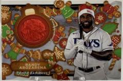 Randy Arozarena Baseball Cards 2023 Topps Holiday Holiday Relics Prices