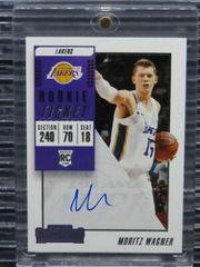 Moritz Wagner [Facing Forward Autograph] Basketball Cards 2018 Panini Contenders Prices