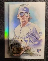 Bobby Witt Jr. [Silver Portrait] Baseball Cards 2022 Topps Allen & Ginter Prices