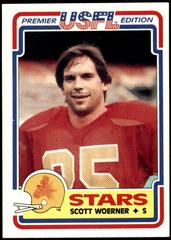 Scott Woerner #104 Football Cards 1984 Topps USFL Prices