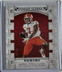 Mike Williams [Red] Football Cards 2017 Panini Knight School Prices