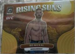 Bo Nickal [Gold] #7 Ufc Cards 2023 Panini Donruss Optic UFC Rising Suns Prices