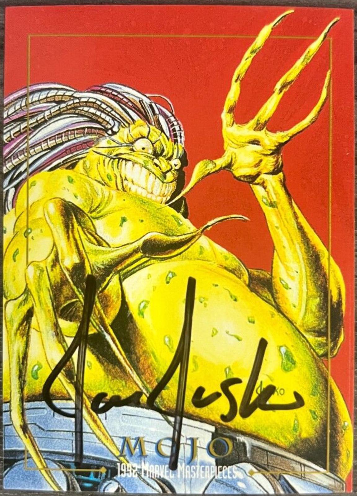 Mojo [Autograph] #53 Marvel 1992 Masterpieces