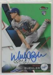 Walker Buehler [Green Refractor] #WB Baseball Cards 2018 Topps Finest Autographs Prices