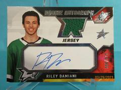 Riley Damiani Hockey Cards 2021 SPx Rookie Auto Jersey Prices