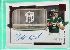 Zach Wilson [Silver Autograph] #102 Football Cards 2021 Panini Impeccable Prices