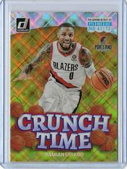 Damian Lillard [Diamond] #13 Basketball Cards 2022 Panini Donruss Crunch Time Prices
