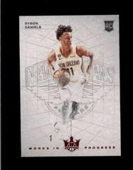 Dyson Daniels [Ruby] #16 Basketball Cards 2022 Panini Court Kings Works in Progress Prices