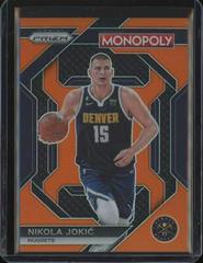 Nikola Jokic [Orange] #PS1 Basketball Cards 2023 Panini Prizm Monopoly All-Star Prices