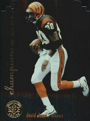 David Dunn [Die Cut] #15 Football Cards 1995 SP Championship Prices