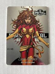 Dark Phoenix [Platinum] Marvel 2021 X-Men Metal Universe Planet Metal Prices